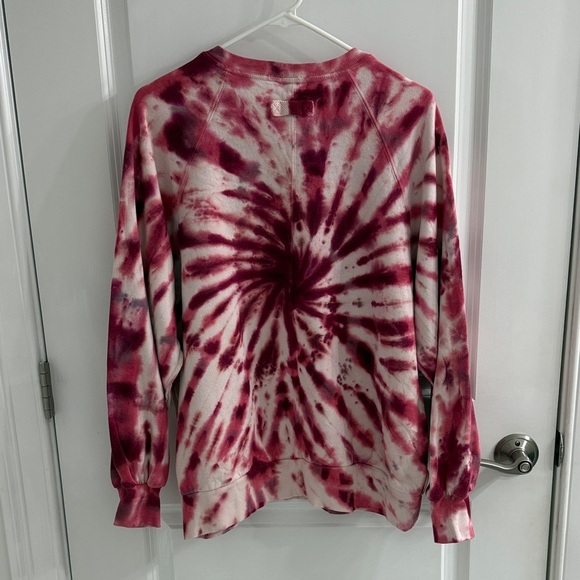 Flirtitude Maroon Tie-Dye Sweater - Picture 2 of 5